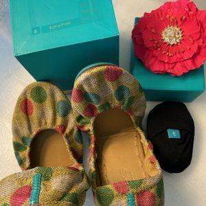 TIEKS Ballet Flats VEGAN Size 8